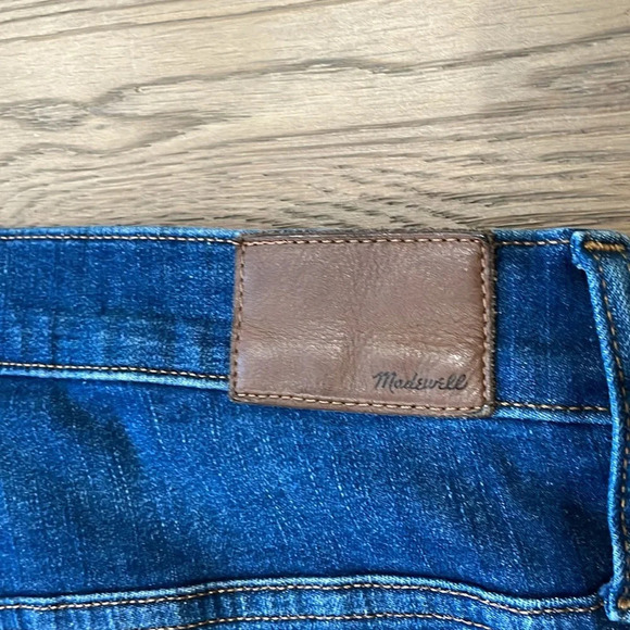 Madewell 9" Mid-Rise Skinny Jeans Raw-Hem Size 32 - Picture 13 of 14